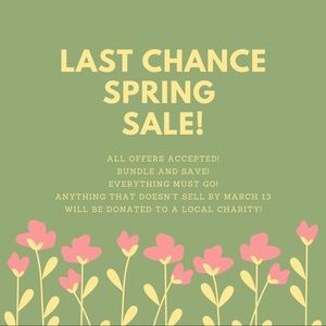 FINAL SALE!! All offers accepted!